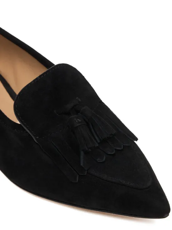 LAUREN RALPH LAUREN Baleriny 802P04175001 Czarny