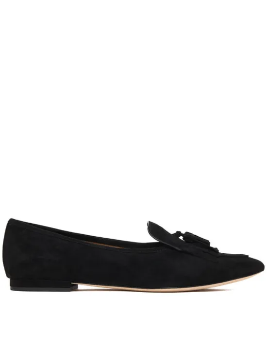 LAUREN RALPH LAUREN Baleriny 802P04175001 Czarny