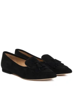 LAUREN RALPH LAUREN Baleriny 802P04175001 Czarny