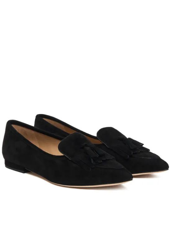 LAUREN RALPH LAUREN Baleriny 802P04175001 Czarny