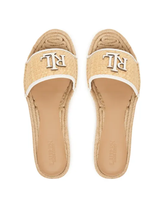 LAUREN RALPH LAUREN Espadryle 802P06398004 Beżowy
