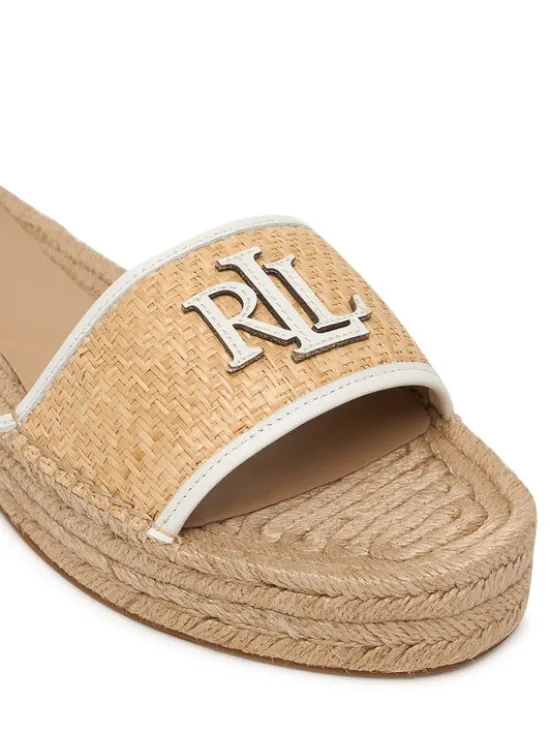 LAUREN RALPH LAUREN Espadryle 802P06398004 Beżowy