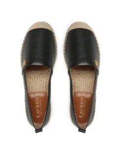 LAUREN RALPH LAUREN Espadryle Cameryn IV 802905304001 Czarny