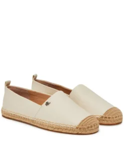 LAUREN RALPH LAUREN Espadryle Cameryn IV 802905304003 Biały
