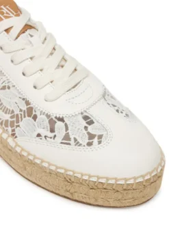 LAUREN RALPH LAUREN Espadryle 802P10496001 Biały