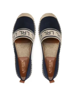 LAUREN RALPH LAUREN Espadryle Caylee II 802891448001 Granatowy