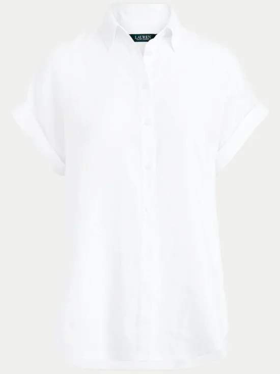 LAUREN RALPH LAUREN Koszula 200699152001 Biały Regular Fit