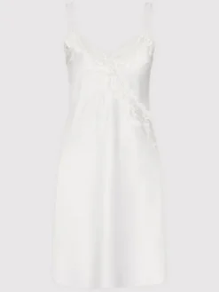LAUREN RALPH LAUREN Koszula nocna ILN31684 Biały Regular Fit