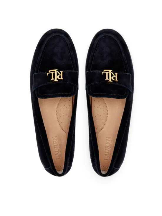LAUREN RALPH LAUREN Loafersy 802946809005 Czarny