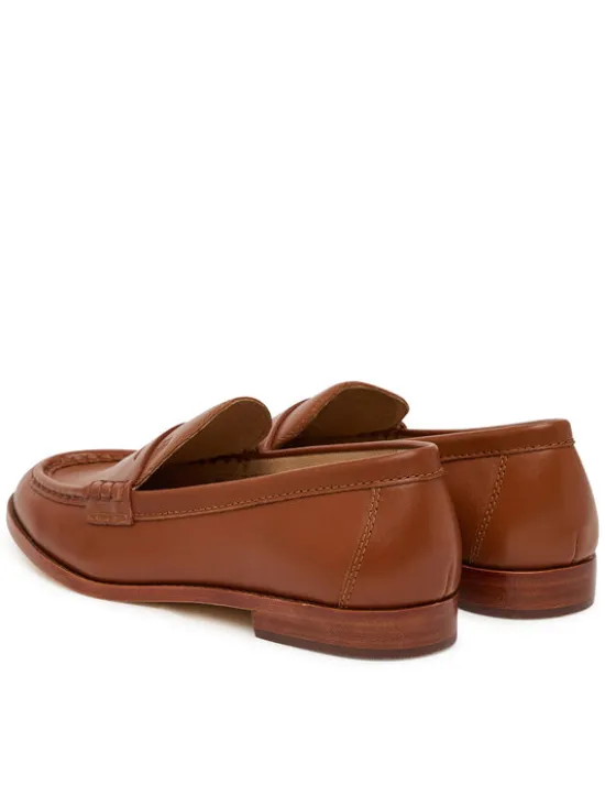 LAUREN RALPH LAUREN Mokasyny Wynnie 802P09042002 Brązowy