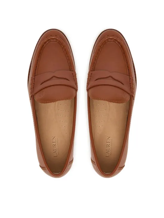LAUREN RALPH LAUREN Mokasyny Wynnie 802P09042002 Brązowy