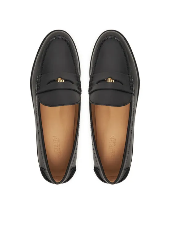 LAUREN RALPH LAUREN Mokasyny Marli 802967752001 Czarny