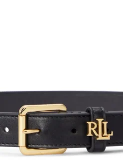 LAUREN RALPH LAUREN Pasek Damski 412968763001 Czarny