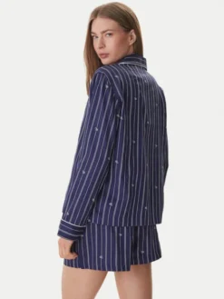 LAUREN RALPH LAUREN Piżama ILN12490 Granatowy Regular Fit
