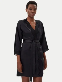 LAUREN RALPH LAUREN Szlafrok I8141226 Czarny