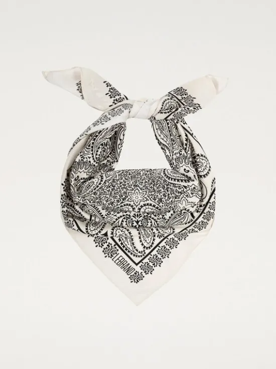 LEBRAND Chusta Bandana Beżowy jasny