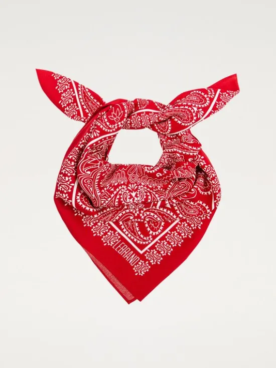 LEBRAND Chusta Bandana Czerwony