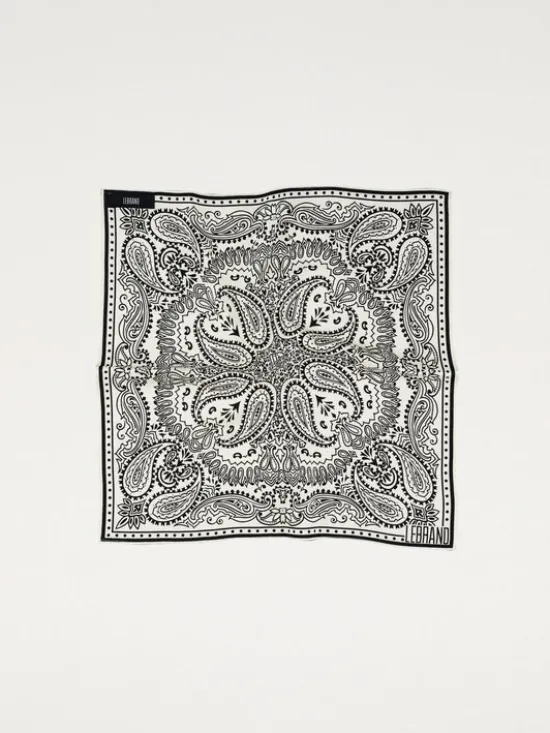 LEBRAND Chusta Bandana mini Beżowy jasny