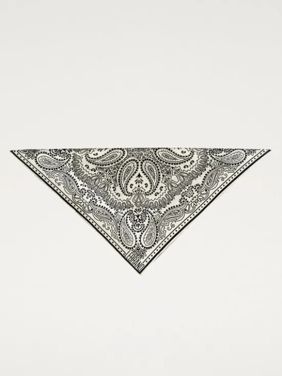 LEBRAND Chusta Bandana mini Beżowy jasny