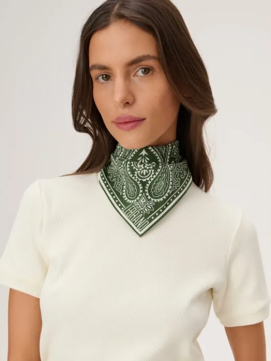 LEBRAND Chusta Bandana mini Zielony