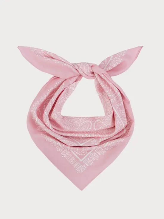 LEBRAND Chusta Bandana Różowy jasny