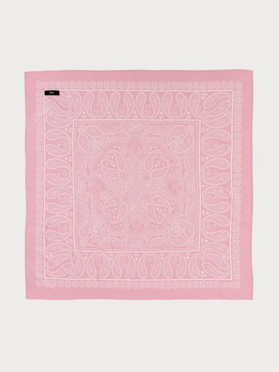 LEBRAND Chusta Bandana Różowy jasny