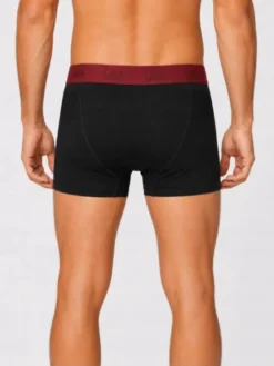 Lee Bokserki Arin 3 Pack Cotton Rich Trunks Czarny