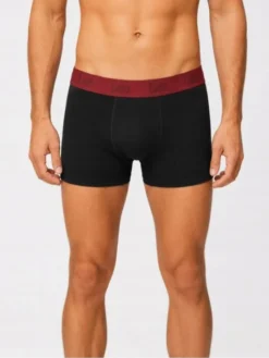 Lee Bokserki Arin 3 Pack Cotton Rich Trunks Czarny