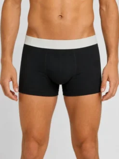 Lee Bokserki Arturo 3 Pack Cotton Elastane Trunks Czarny