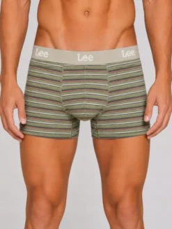 Lee Bokserki Becket 3 Pack Cotton Elastane Trunks Kolorowy