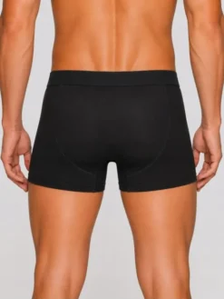 Lee Bokserki Gannon 3 Pack Cotton Elastane Trunks Czarny