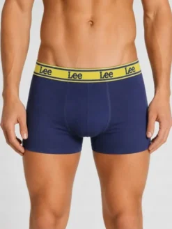 Lee Bokserki Stone 3 Pack Cotton Elastane Trunks Kolorowy