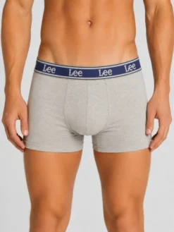 Lee Bokserki Stone 3 Pack Cotton Elastane Trunks Kolorowy