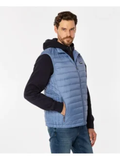 Lee Cooper Kamizelka DIEGO Niebieski Regular Fit