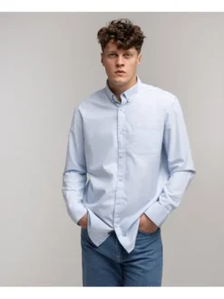 Lee Cooper Koszula LARS 1000 Niebieski Regular Fit