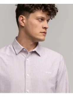 Lee Cooper Koszula VAN OXFORD Kolorowy Regular Fit