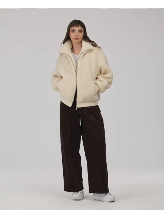 Lee Cooper Kurtka przejściowa MONIKA Beżowy Regular Fit