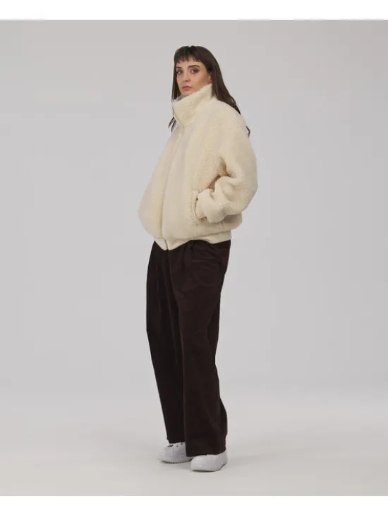 Lee Cooper Kurtka przejściowa MONIKA Beżowy Regular Fit