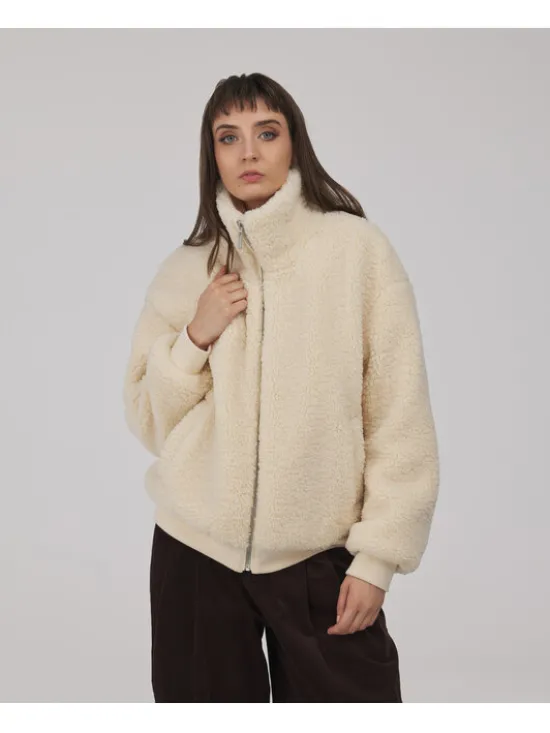 Lee Cooper Kurtka przejściowa MONIKA Beżowy Regular Fit