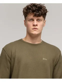 Lee Cooper Longsleeve MATEO 2650 Khaki Regular Fit