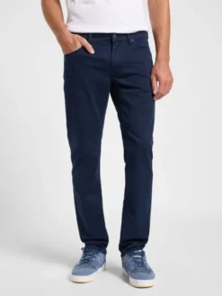Lee Jeansy DAREN ZIP FLY Niebieski Straight Leg