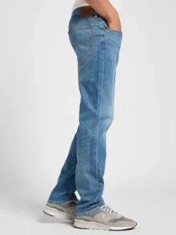 Lee Jeansy Daren Zip Fly Niebieski Regular Fit