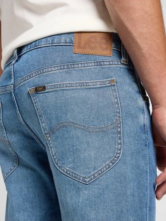 Lee Jeansy Daren Zip Fly Niebieski Regular Fit