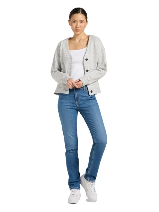 Lee Jeansy Elly Niebieski Regular Fit