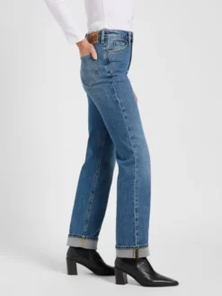 Lee Jeansy JUNE Niebieski Bootcut Fit