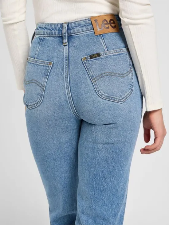 Lee Jeansy JUNE Niebieski Bootcut Fit