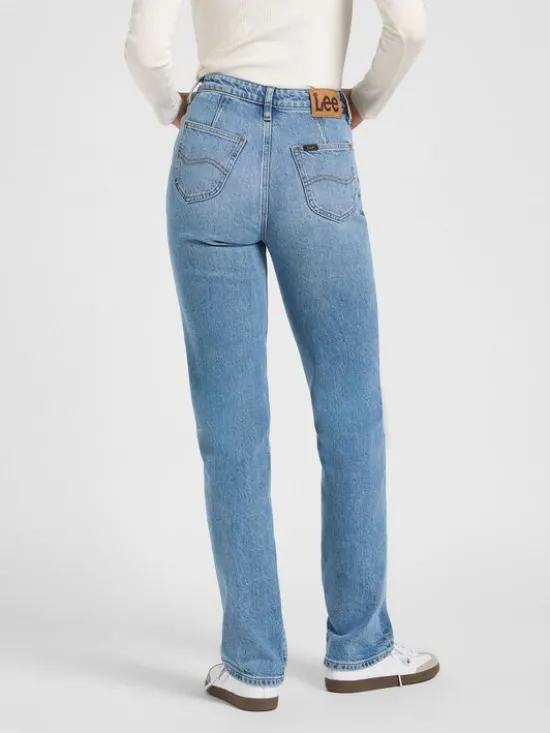 Lee Jeansy JUNE Niebieski Bootcut Fit
