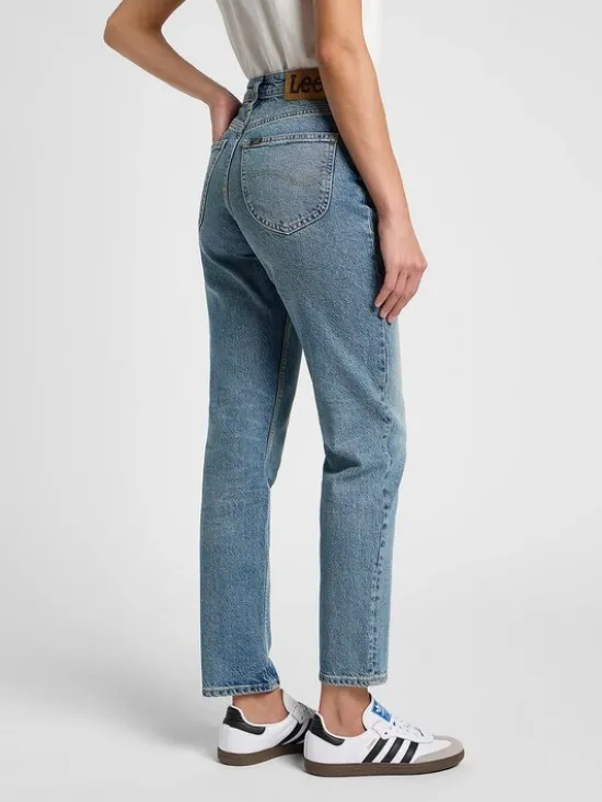 Lee Jeansy 112360027 Niebieski Regular Fit