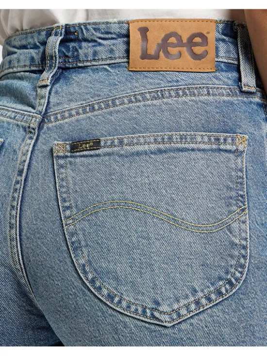Lee Jeansy 112360027 Niebieski Regular Fit