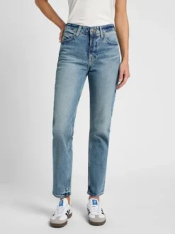 Lee Jeansy 112360027 Niebieski Regular Fit